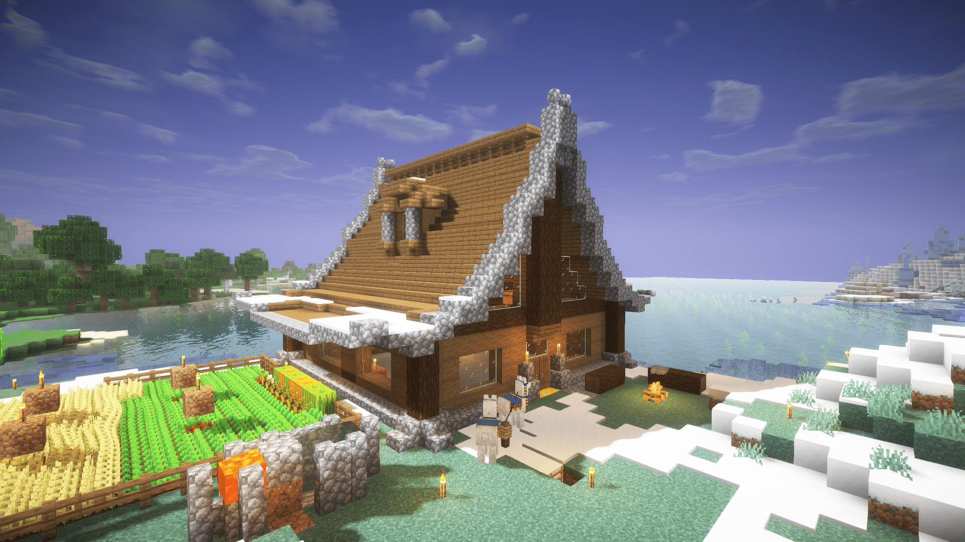 Minecraft Starter House