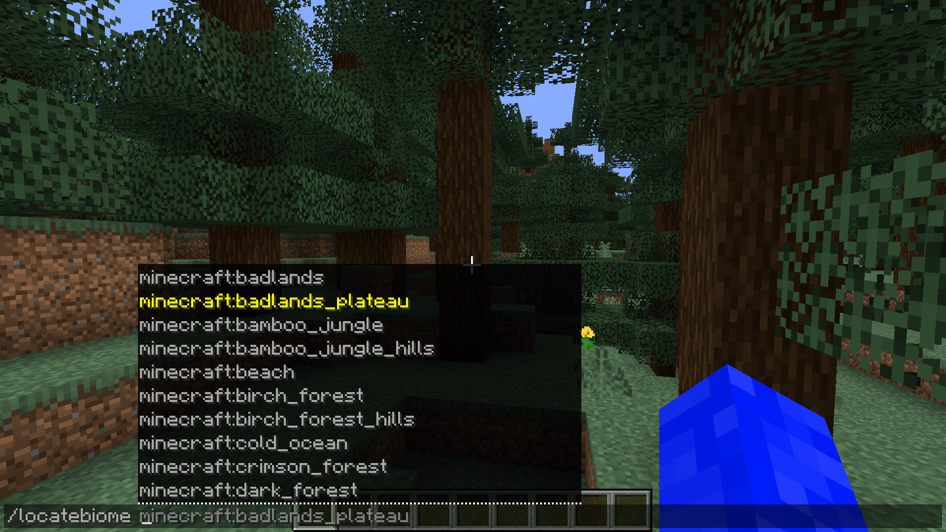 Minecraft Structure Finder