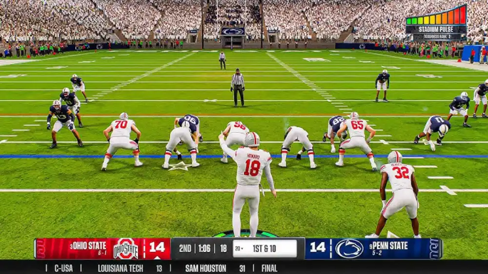 NCAA Football 25 Crossplay