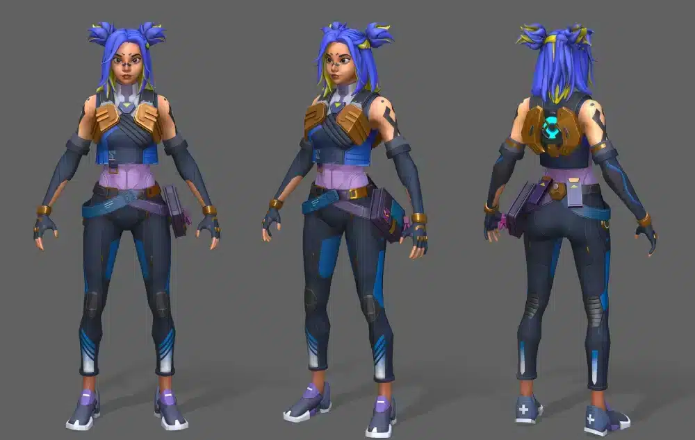 Neon Valorant
