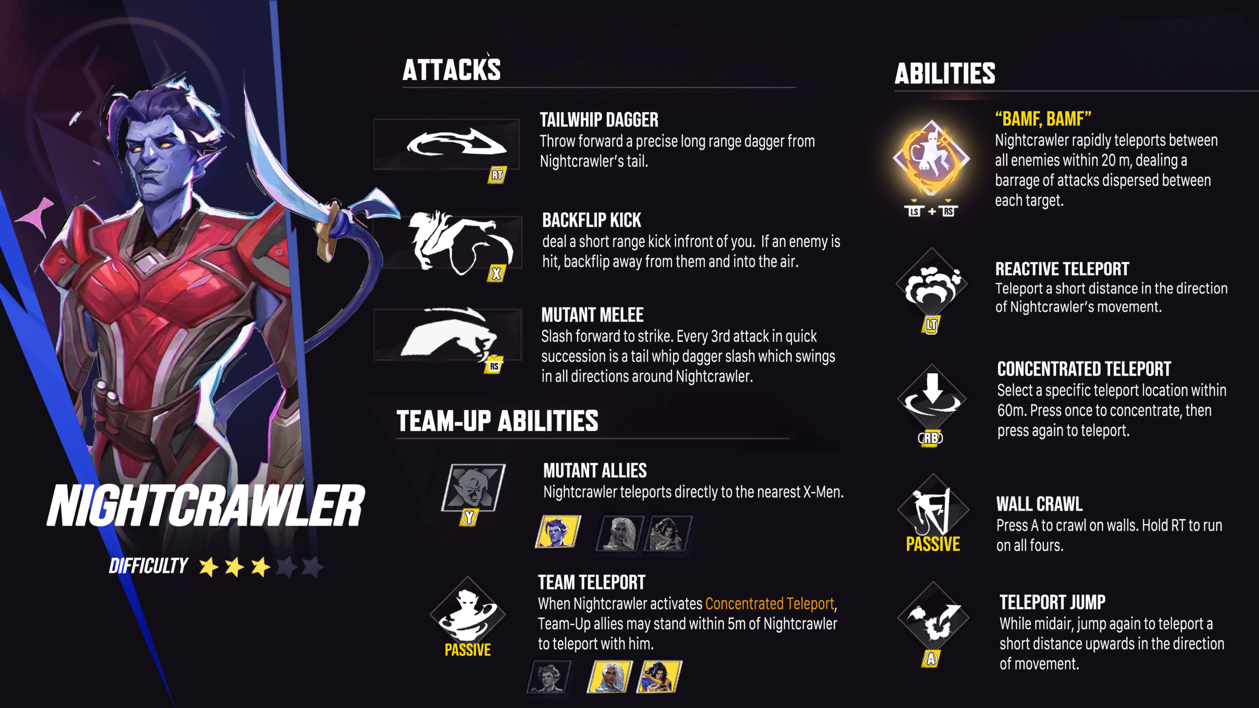 Nightcrawler Marvel Rivals
