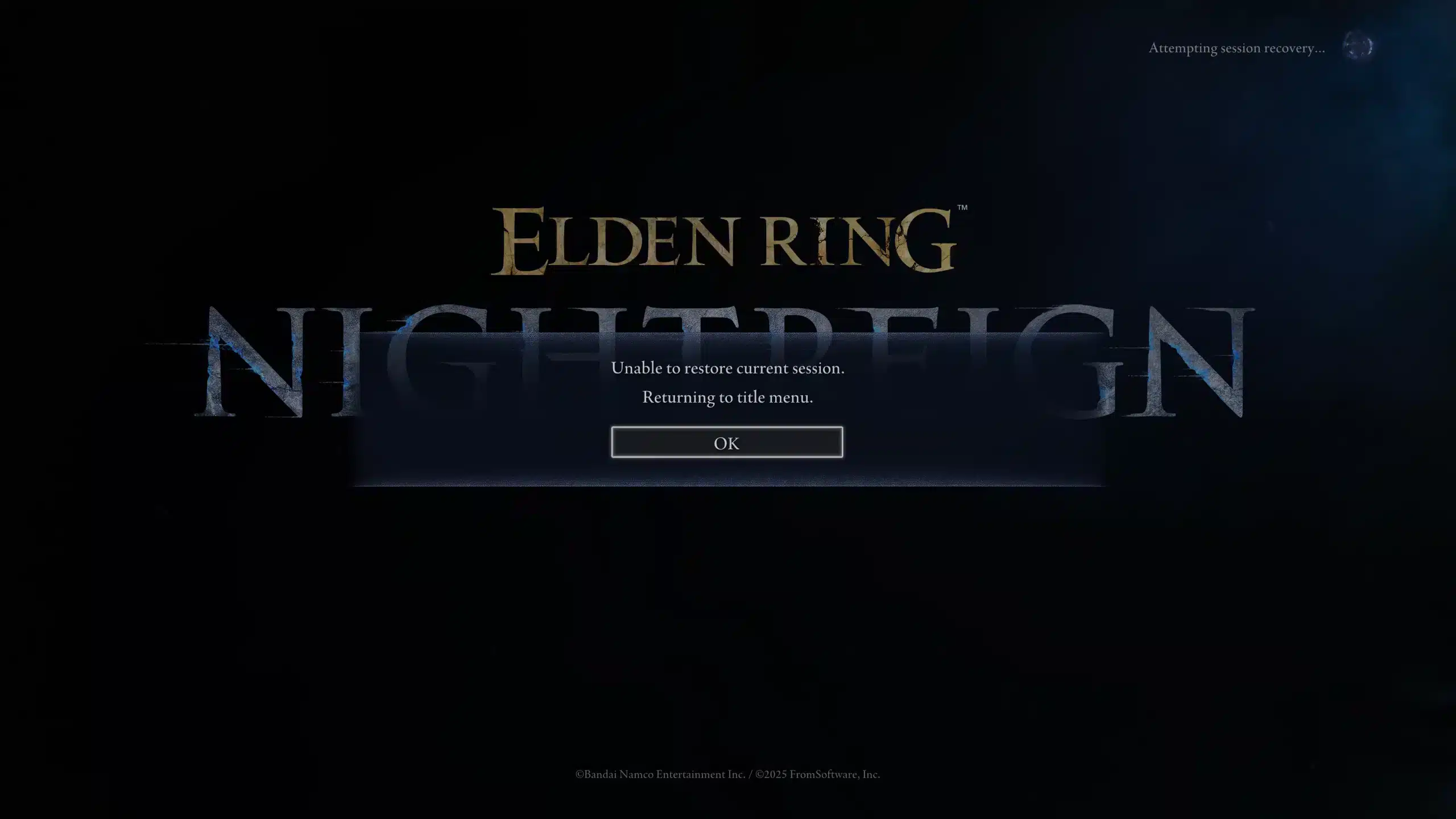 Current image: Nightreign Server Issues