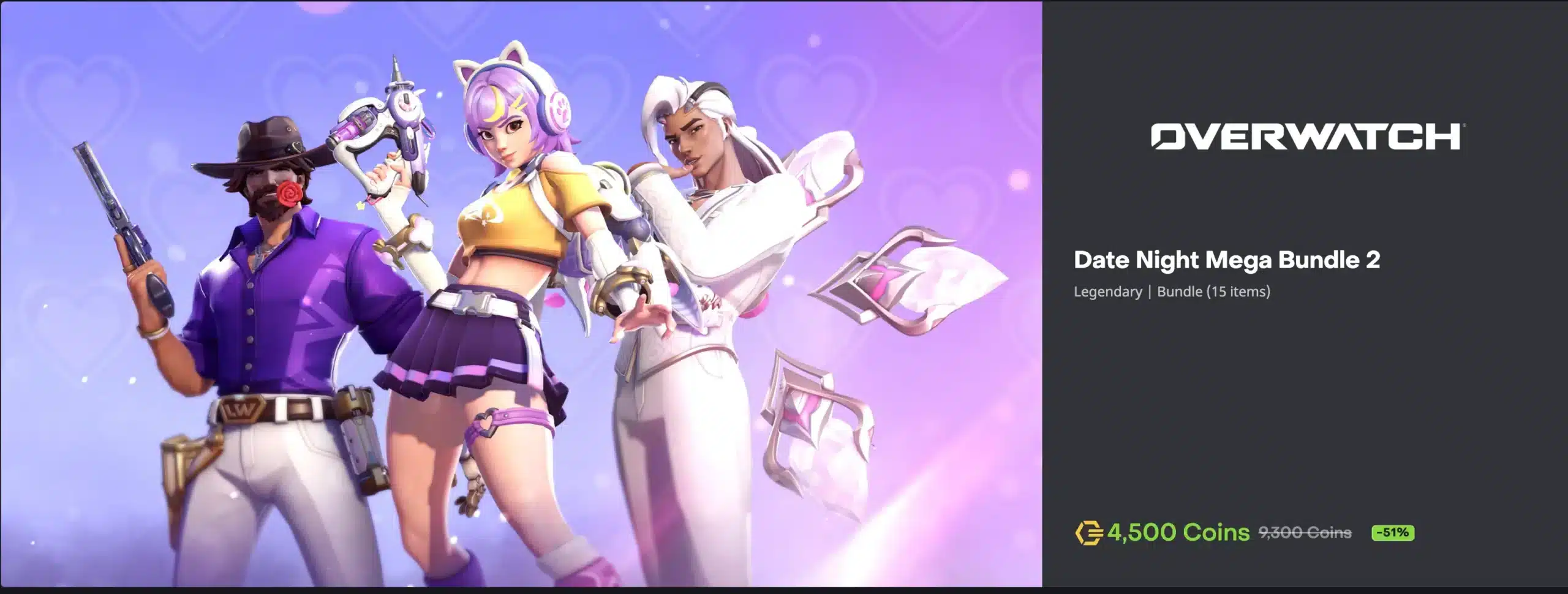 Overwatch Date Night Skins