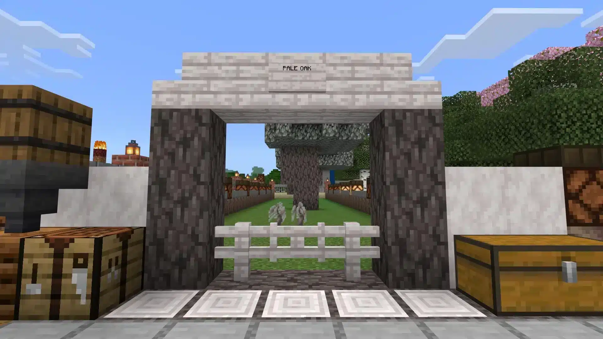 Pale Oak Minecraft
