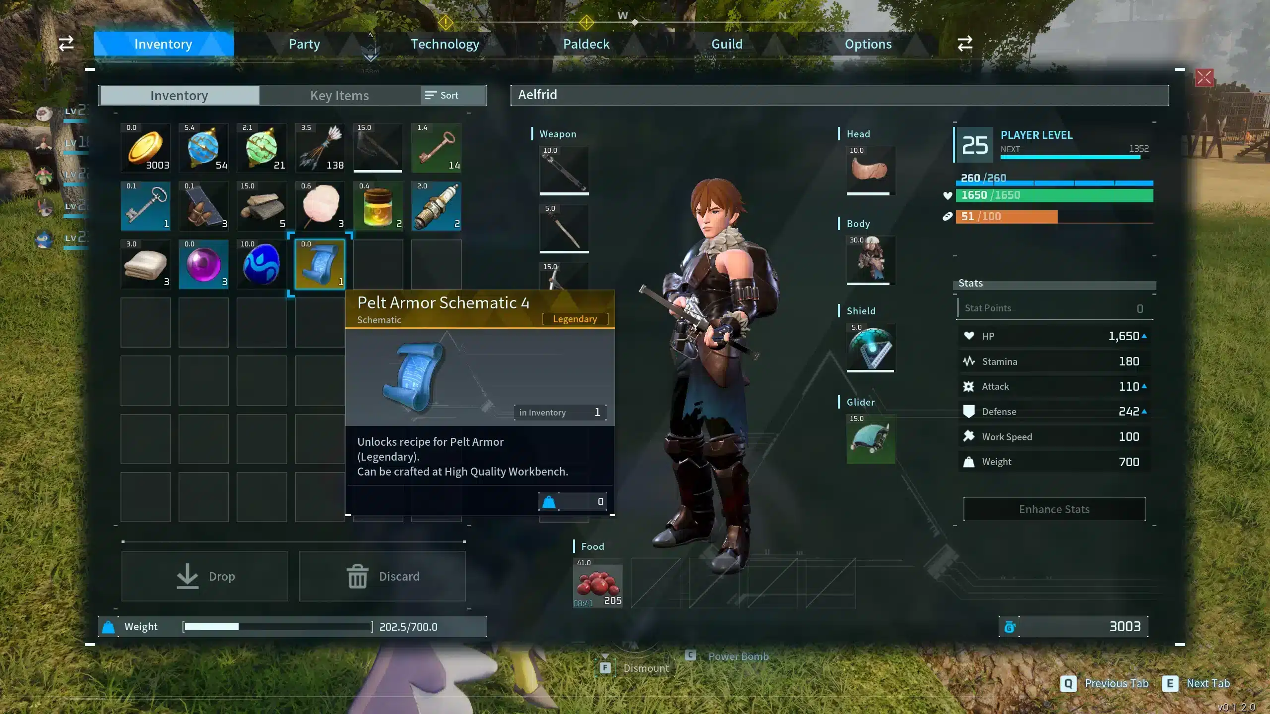 Palworld Legendary Schematics