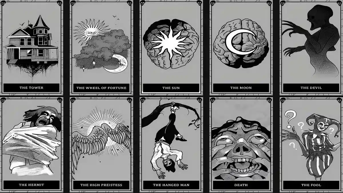 Phasmophobia tarot cards