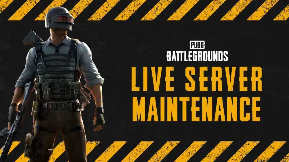 صيانة خوادم PUBG
