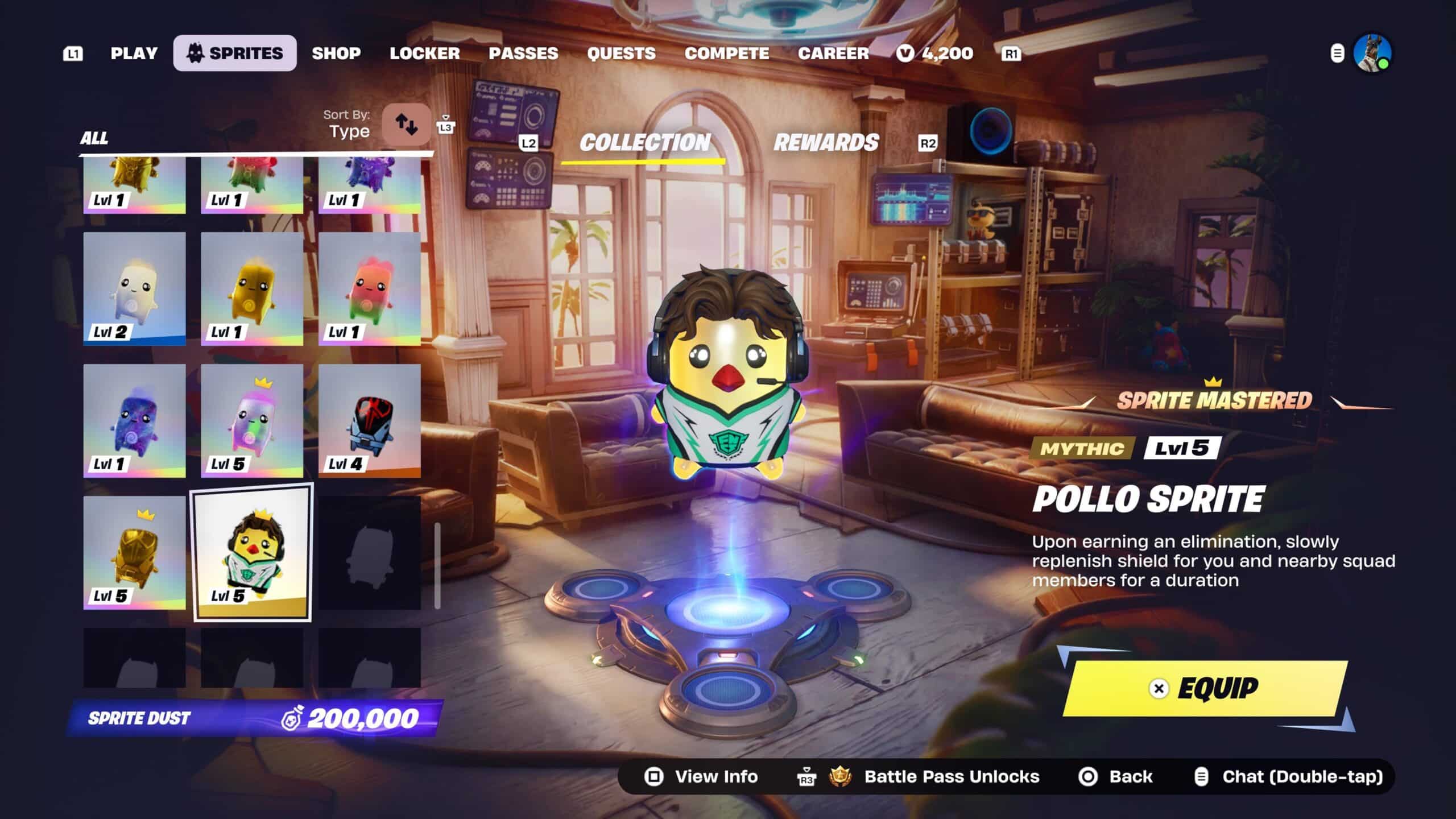 Pollo Sprite Fortnite