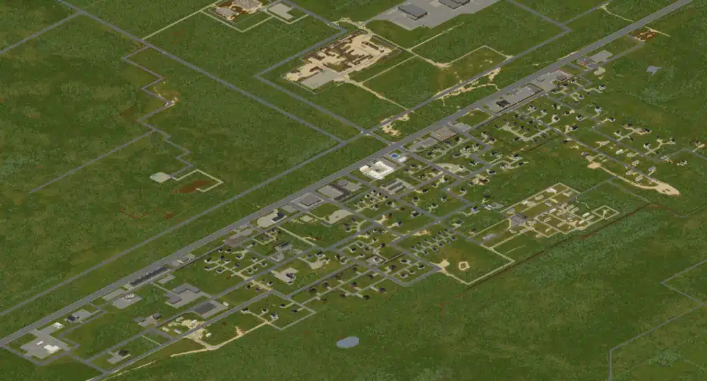 карта Muldraugh Project Zomboid