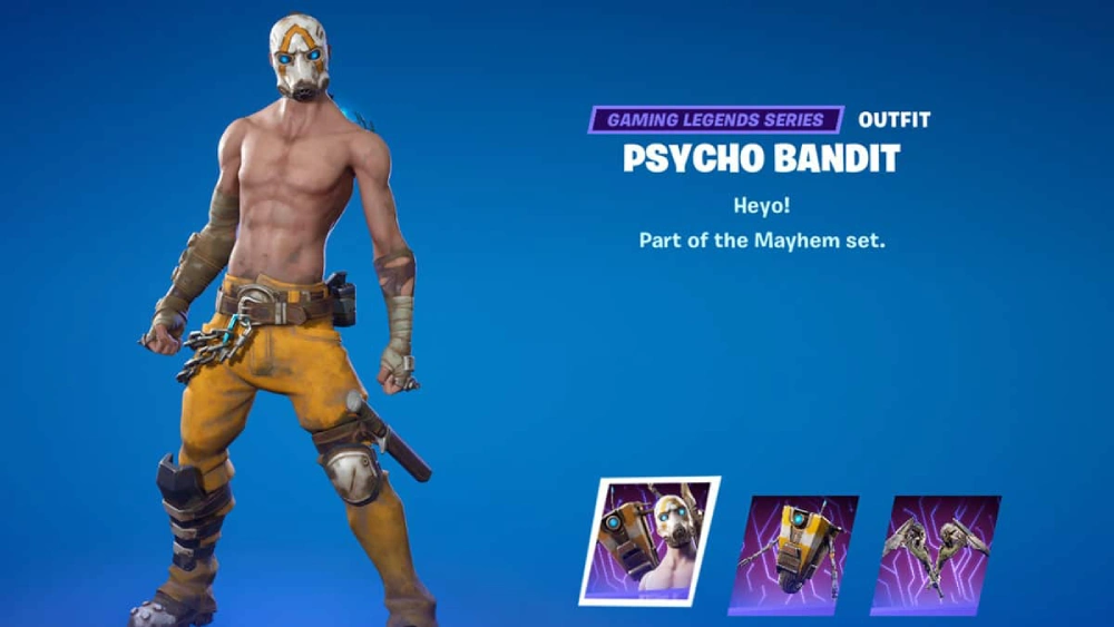 Psycho Bandit Fortnite