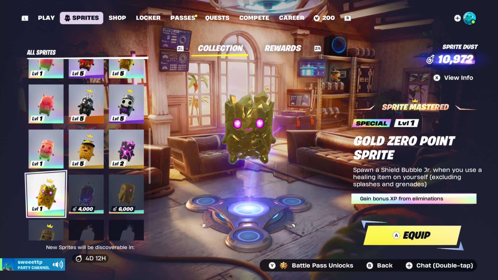 Rarest Sprite In Fortnite