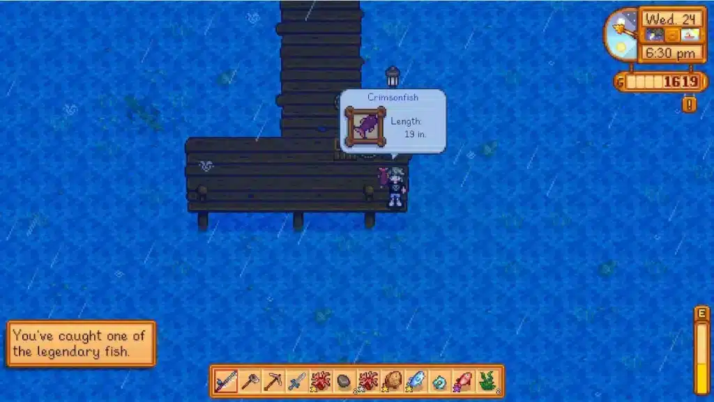 Red Snapper Stardew Valley