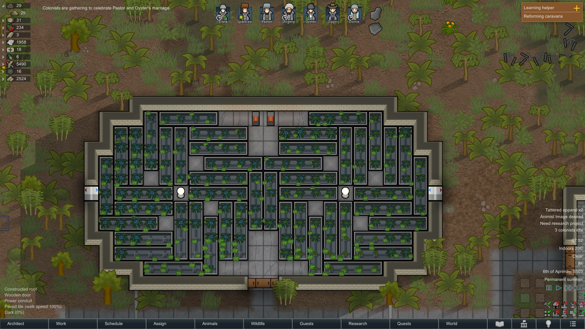RimWorld Hydroponics