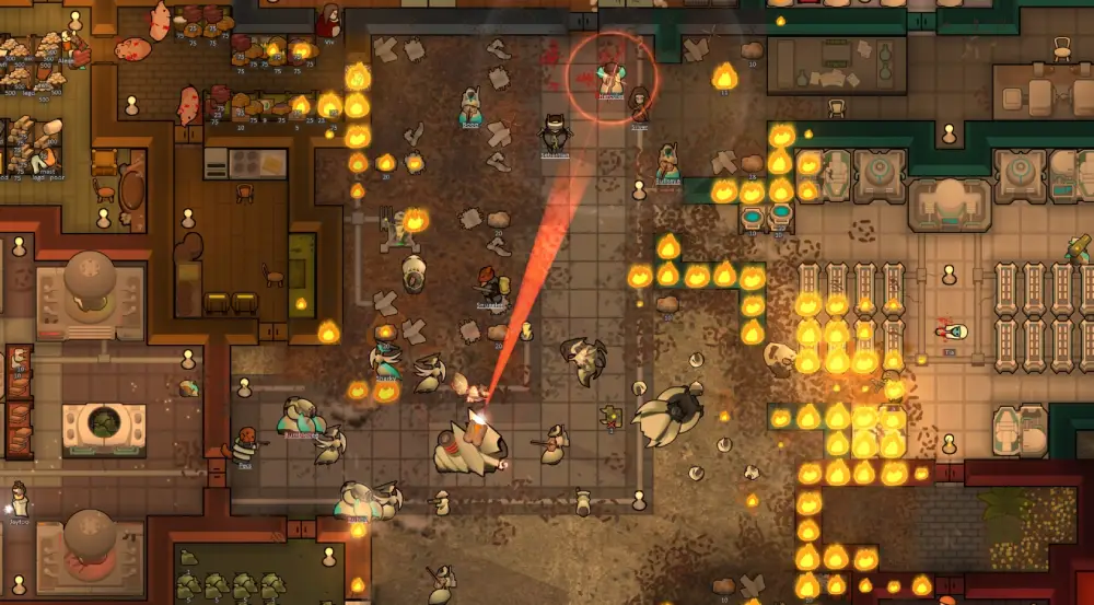 rimworld mods RimWorld Mods Red Square Box on Pawns
