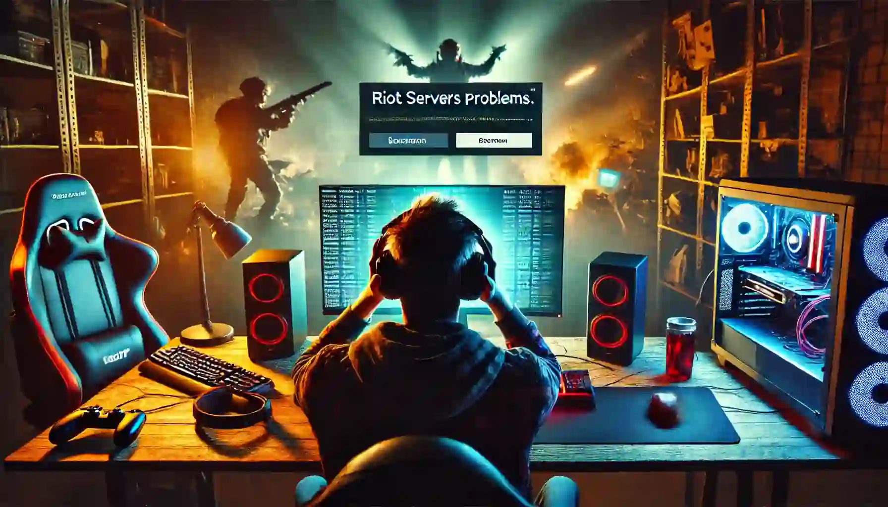 Current image: riot client is running