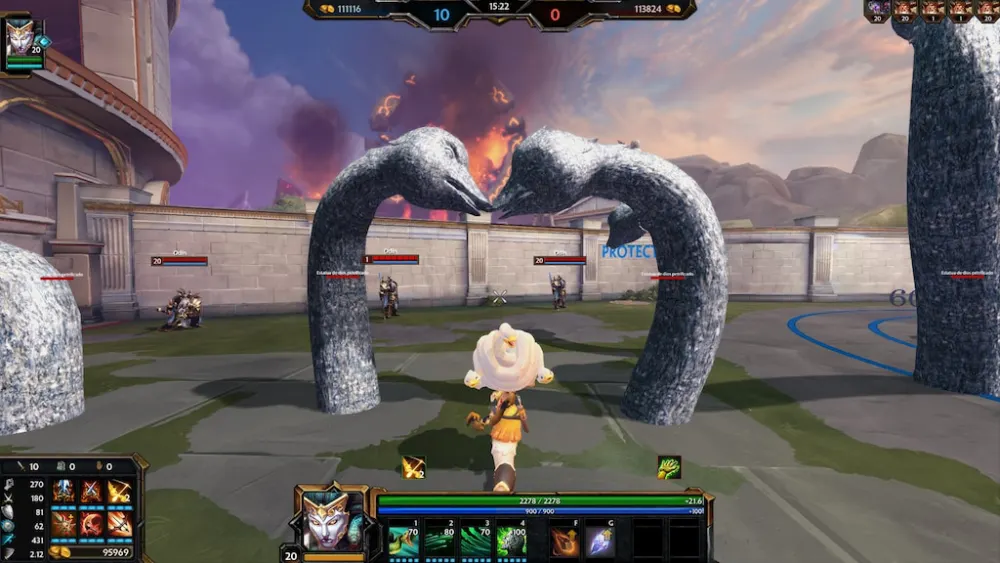  teste público Smite 2
