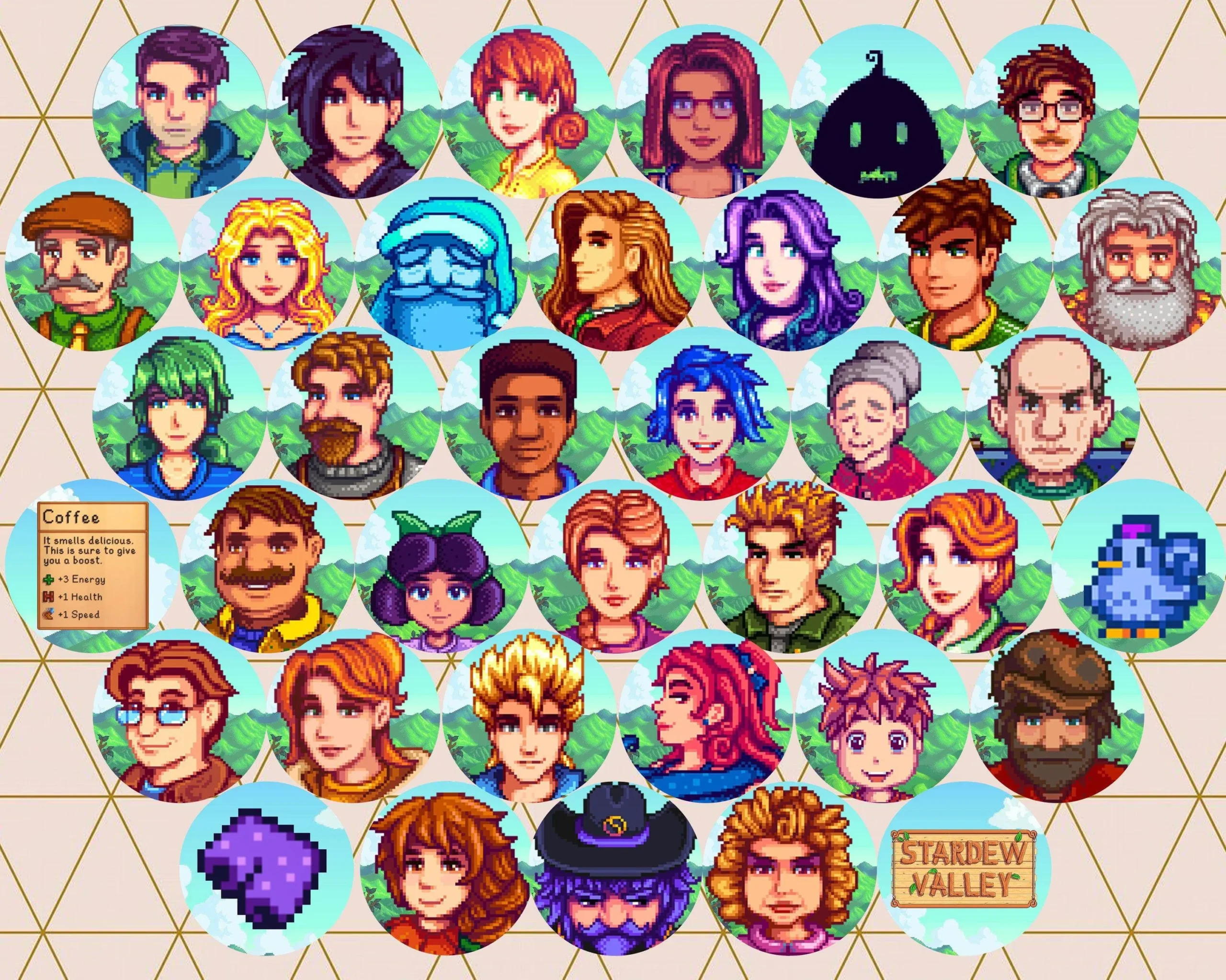 all stardew valley characters