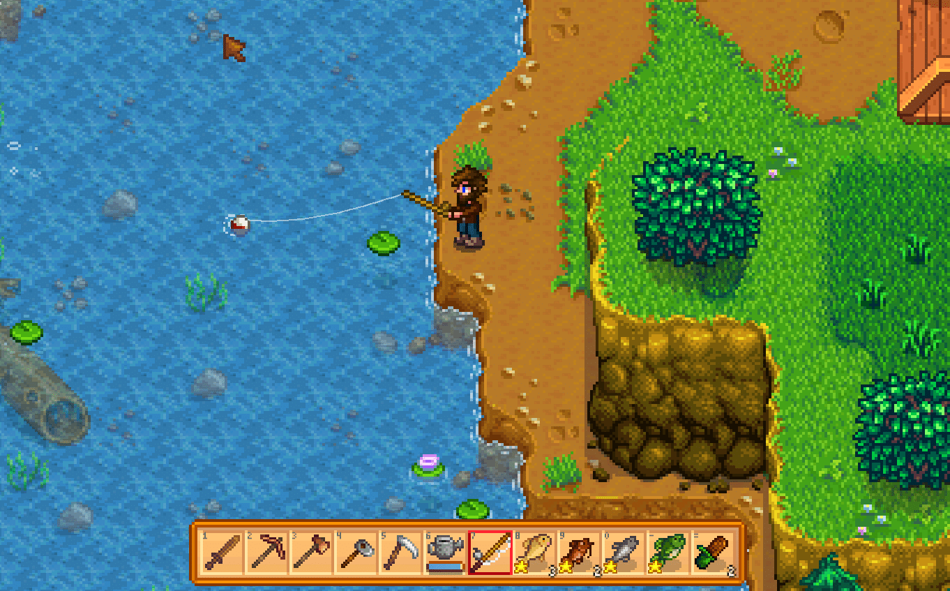 Stardew Valley Fishing