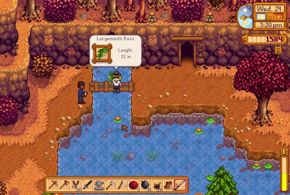 Stardew Valley Largemouth Bass Guide: How, Where, and When to Catch It