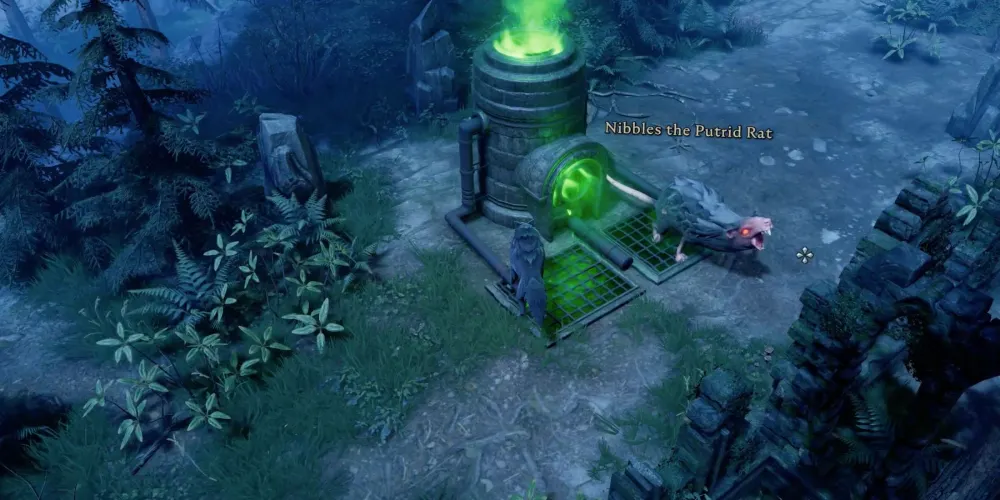 v rising nibbles Location and Combat