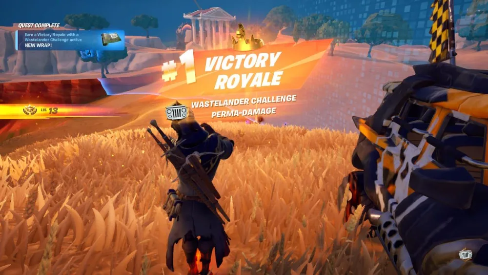 Desafio Wastelander Fortnite