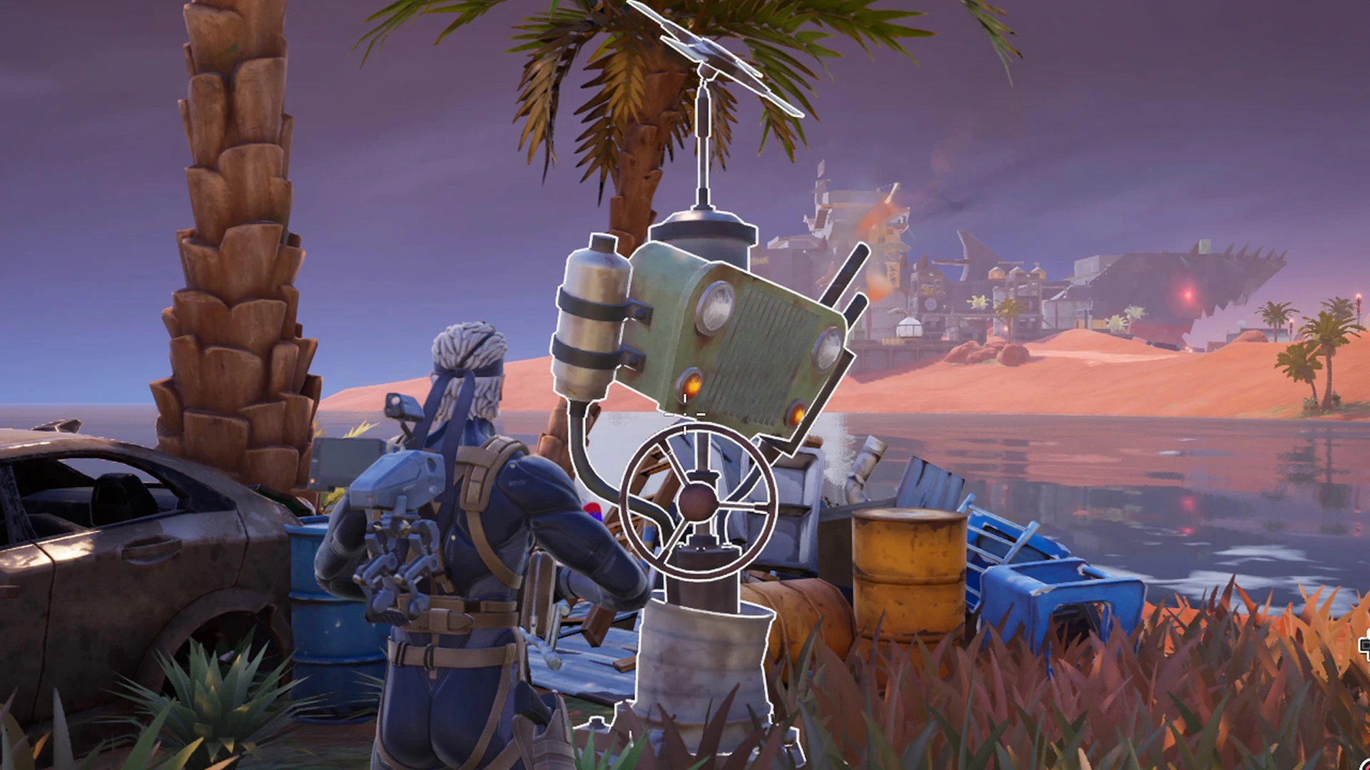 wastelander challenge fortnite
