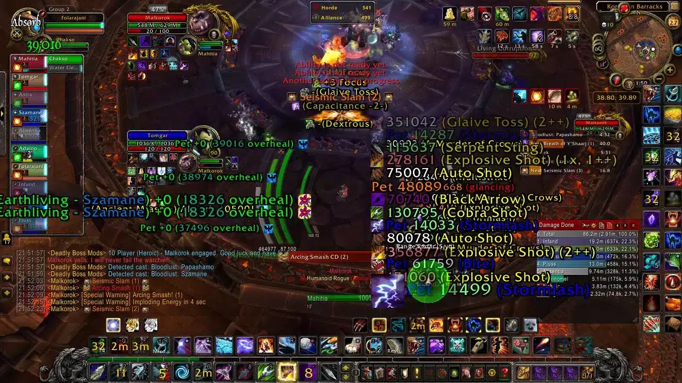 World Of Warcraft Addon Changes