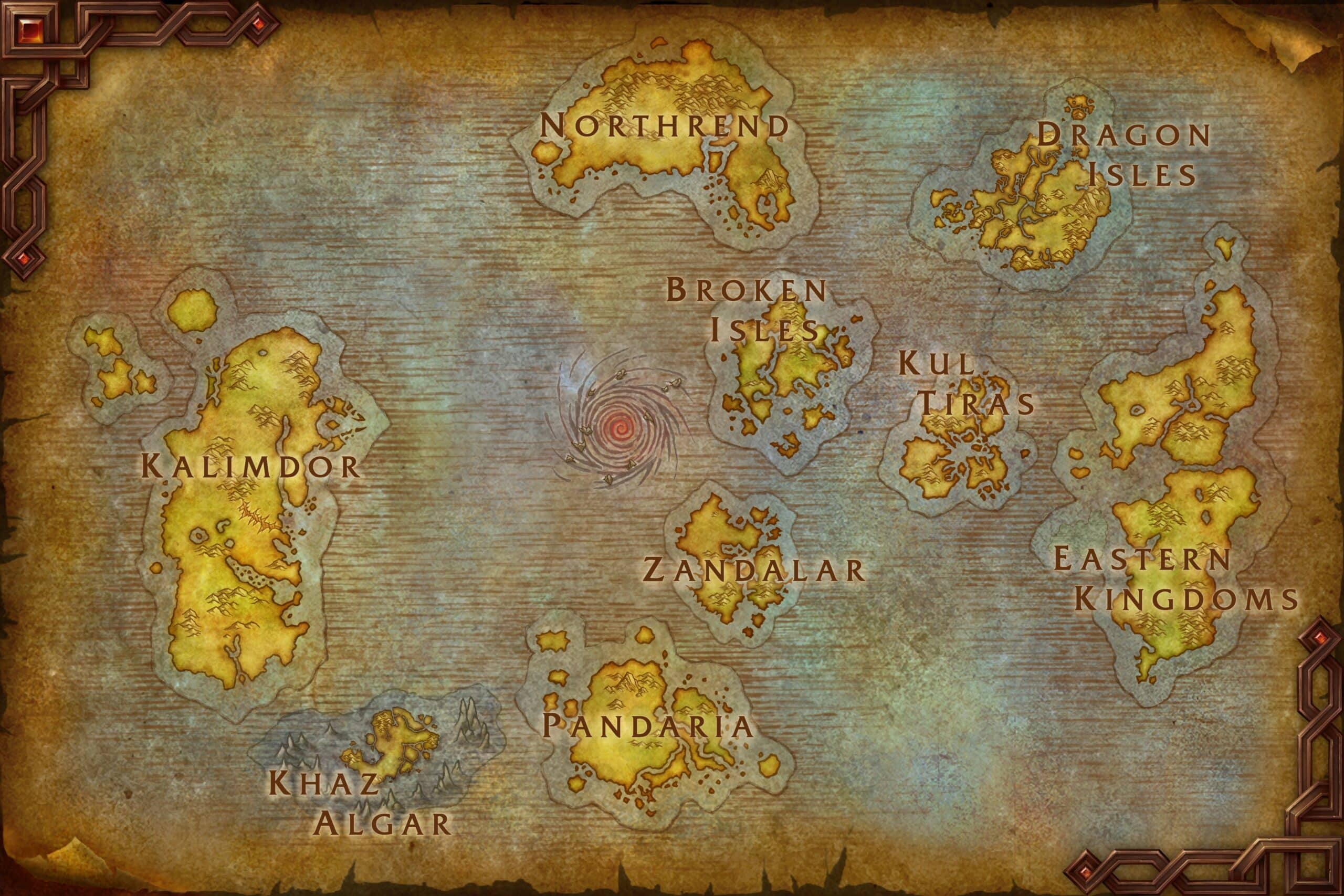 World of Warcraft Map